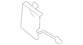 Kia Niro 23-25 rear bumper tow hook cap