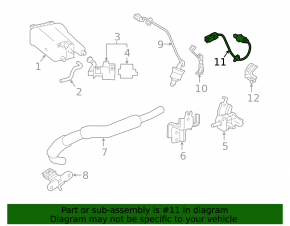 Lambda probe 2 Lexus ES300h 19-26