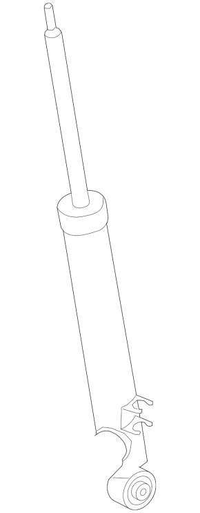 Front left shock absorber for Audi A5 10-16