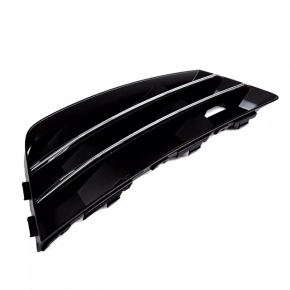 Front bumper grille right Audi A4 B9 17-19 without radar, chrome