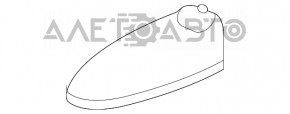 Antenna socket Kia Sorento 16-18