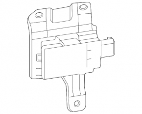 Blind Spot Sensor BSM left Kia Niro 23- with bracket