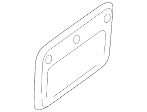 Left ventilation shield Ford Explorer 11-19 broken mount