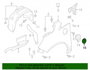 Charging hatch with bracket Ford C-max MK2 13-18 Energy