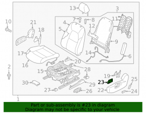 Mazda CX-5 Driver's Seat Control 17-25
