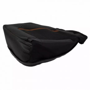 Rear seats, 2nd row, lower right side, Ford Ecosport 18-22, black combination leather, ready to clean
