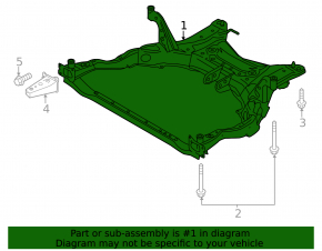 Front subframe Mazda CX-5 13-16