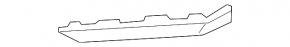 Right fog light cover for Land Rover Range Rover Evoque 19-23
