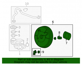 Honda Civic XI FE/FL 22-24 2.0 Vacuum Booster