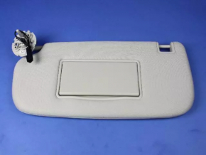 Left visor Dodge Durango 11-22 gray, without hook