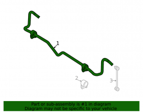 Mercedes W211 E350 rear stabilizer bar