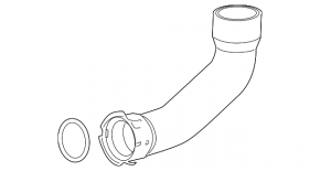 Lower right intercooler hose for a 1913 Cadillac ATS 2.0T