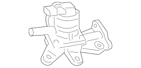Left crankcase ventilation valve for Lexus GX460 14-23