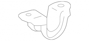 Front stabilizer mounting bracket left Lexus IS 14-24