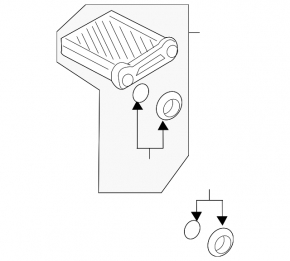 Audi Q8 19-25 rear heater radiator