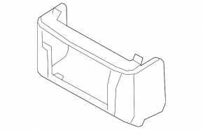 Audi E-Tron 19-23 Distronic Radar Overlay Sand