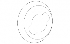 Mini Cooper F56 3D 14-23 Chrome Fuel Filler Cap