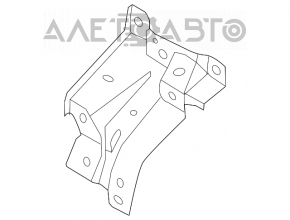 Nissan Rogue 14-20 Hood Lock Plate