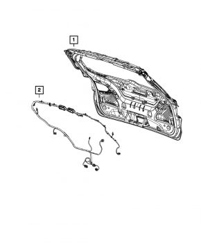 Jeep Compass 22-25 Tailgate Wiring