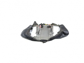 Rear seat 2nd row Jeep Cherokee KL 20-22 black leather with perforation, High Altitude, Limited