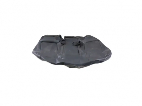 Jeep Cherokee KL 19 rear seat cushion - black leather, perforated, dented