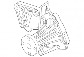 Cooling pump Ford Fiesta 11-19 1.6