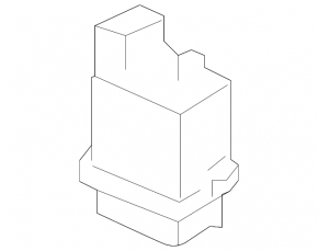 Subaru Forester 25-26 inner trunk lock button