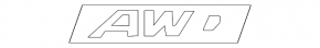 Emblem inscription AWD tailgate Hyundai Tucson 16-18 type 1