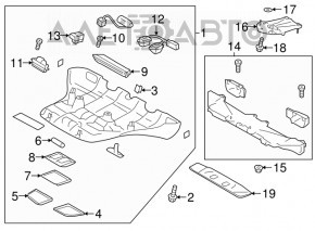 Lane Keeping Camera Subaru Impreza 4d 17- GK