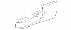 Front panel trim driver's left upper Chevrolet Equinox EV 24-26 black