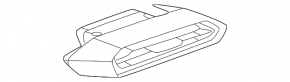 Front panel air duct deflector, driver's right, Audi A3 22-26