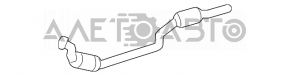 Left exhaust pipe with catalytic converter for Mercedes W221 M273, with lambda sensor