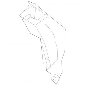 Right radiator bracket Mercedes W246 B250e 16-17