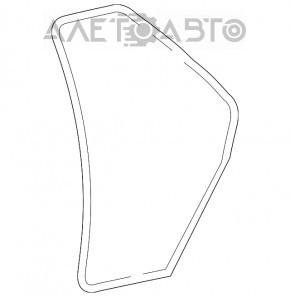 Door seal front left Dodge Grand Caravan 11-20