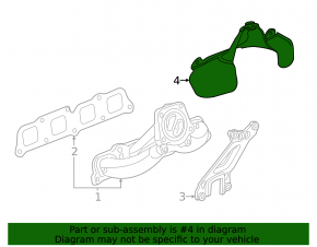 Manifold Guard Cadillac CTS 14- 2.0T