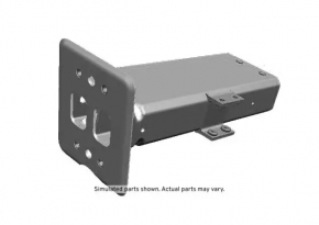 Left front side member nose for Cadillac ATS 13-19