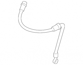 Front right brake hose for Mitsubishi Outlander Sport ASX 10-17