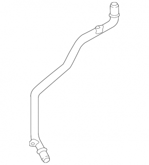 Gearbox cooling system pipe (water) Audi Q7 16-19 inlet type 2