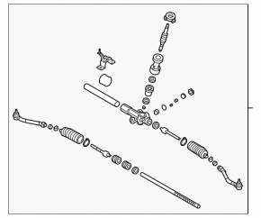 Steering rack Kia Sorento 14-15 wedge