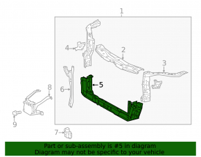 TV lower bar Toyota Camry v40