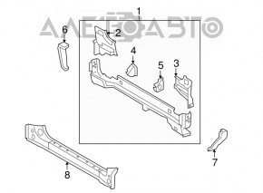 Toyota Sequoia 08-22 Rear Panel 4 Pieces