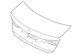 Trunk lid Hyundai Elantra AD 19-20