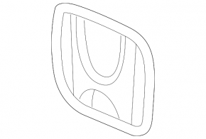 Honda Emblem Trunk Lid Honda Insight 19-22