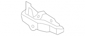 Hyundai Azera 12-17 hood lock