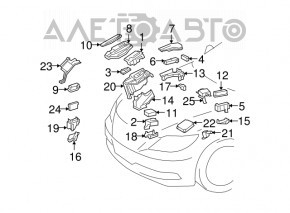 Light control unit Lexus LS460 07-09