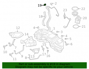 Porsche Cayenne 19-26 Fuel Filler Cap
