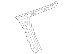 Blind Spot Sensor Bracket (BSM) Left Mercedes C-Class W205 19-21