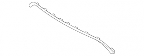 Left radiator grill molding for Mercedes H247 GLA 20-26 chrome