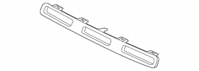 Left radiator grill molding for Mercedes H247 GLA 20-26 chrome