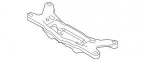 Automatic transmission cushion bracket Ford Mustang mk6 15-3.7